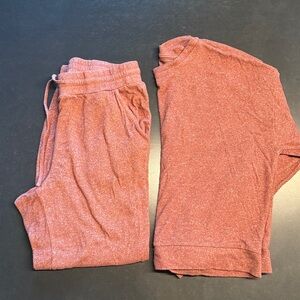 Cozy loungewear set.